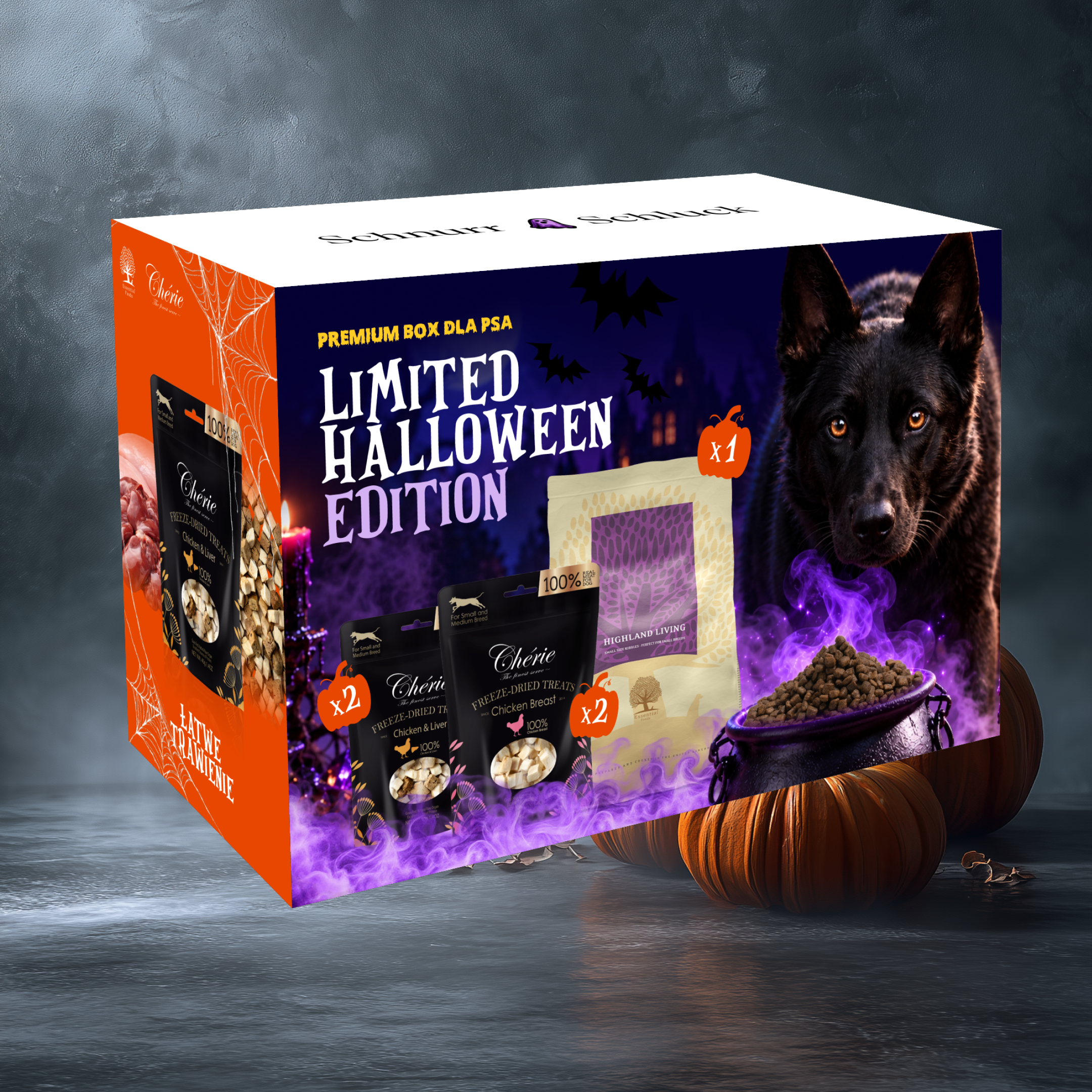 Premium Box dla Psa - Limited Halloween Edition 🐾