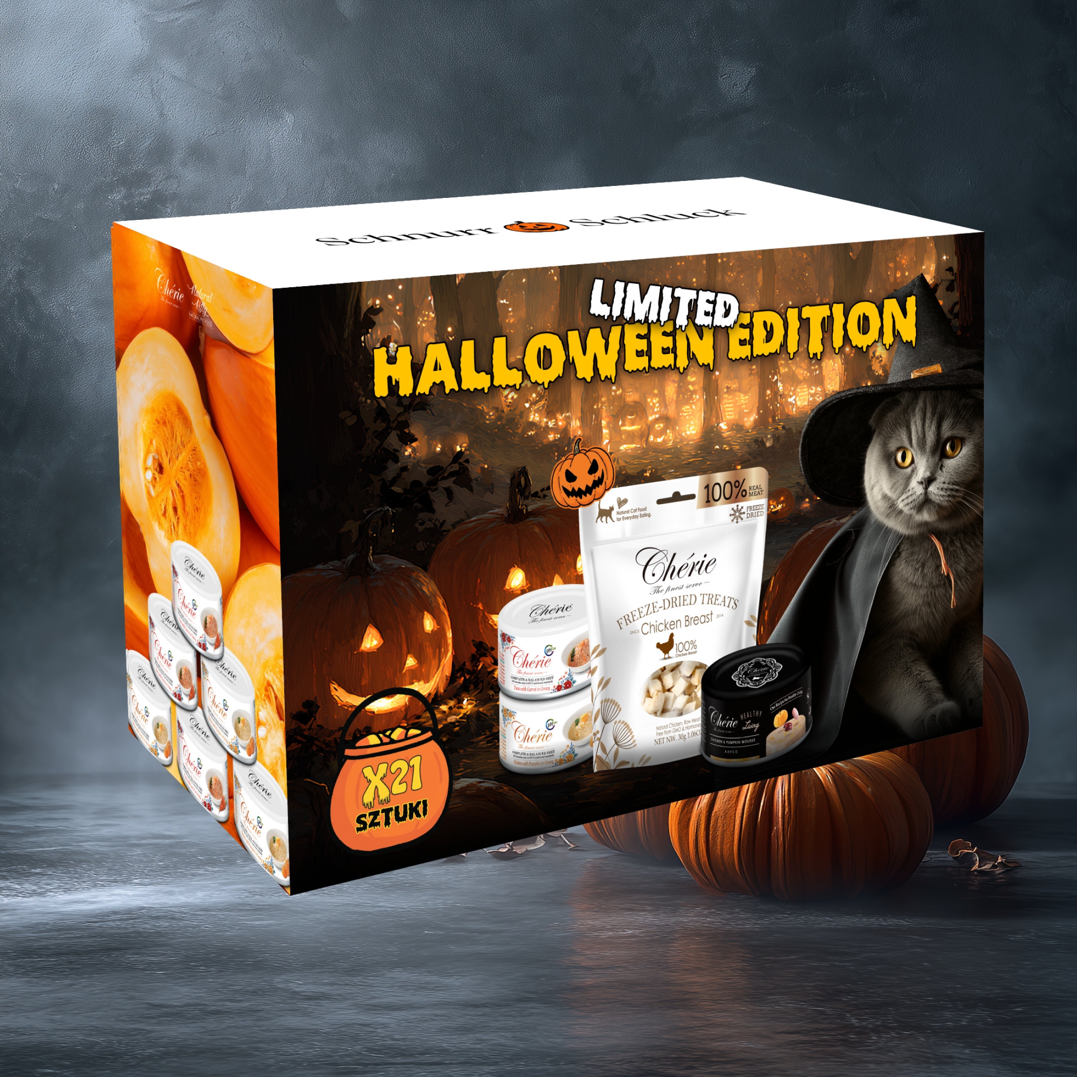 Delicate Pumpkin Menu | 21 produktów - Halloween Limited Edition