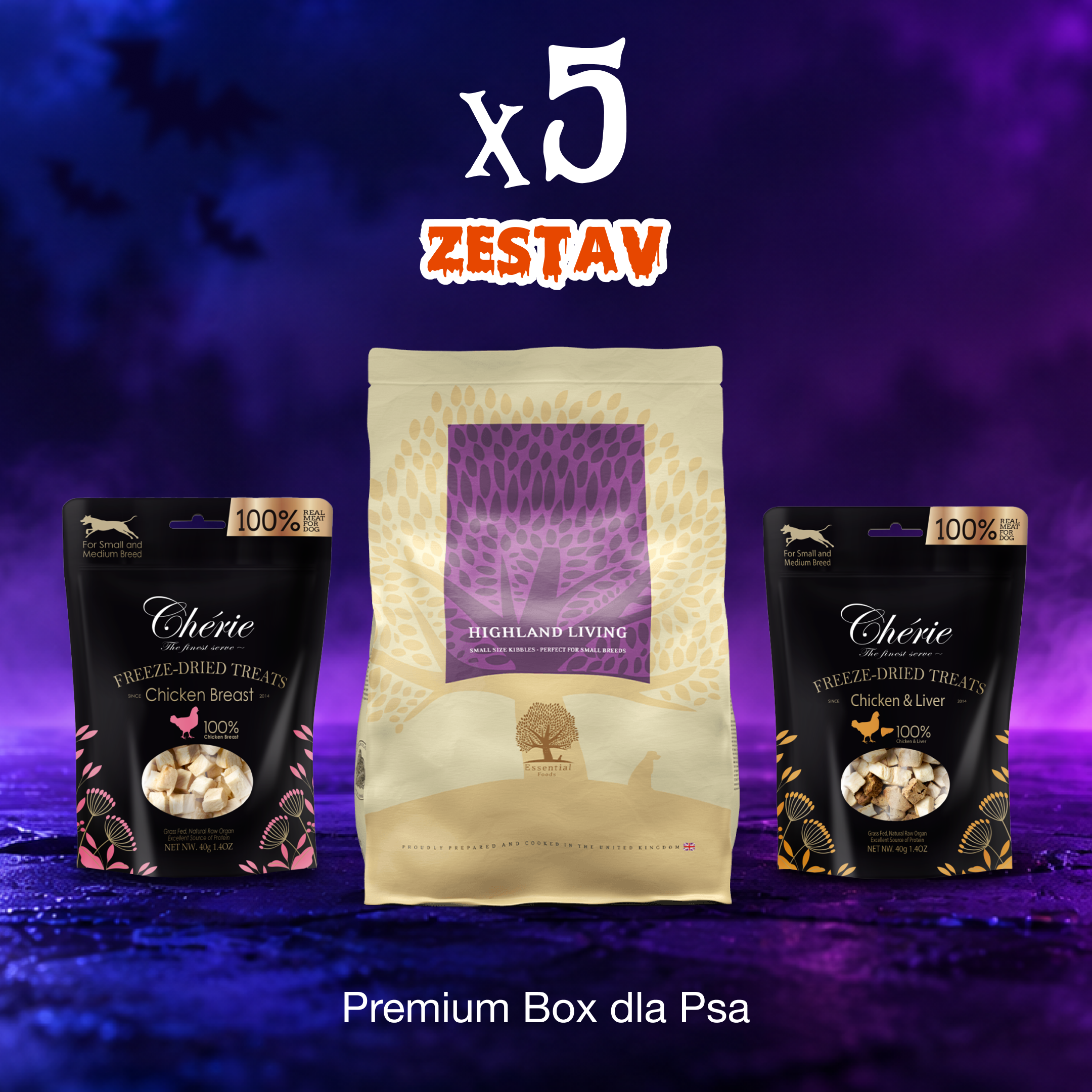 Premium Box dla Psa - Limited Halloween Edition 🐾