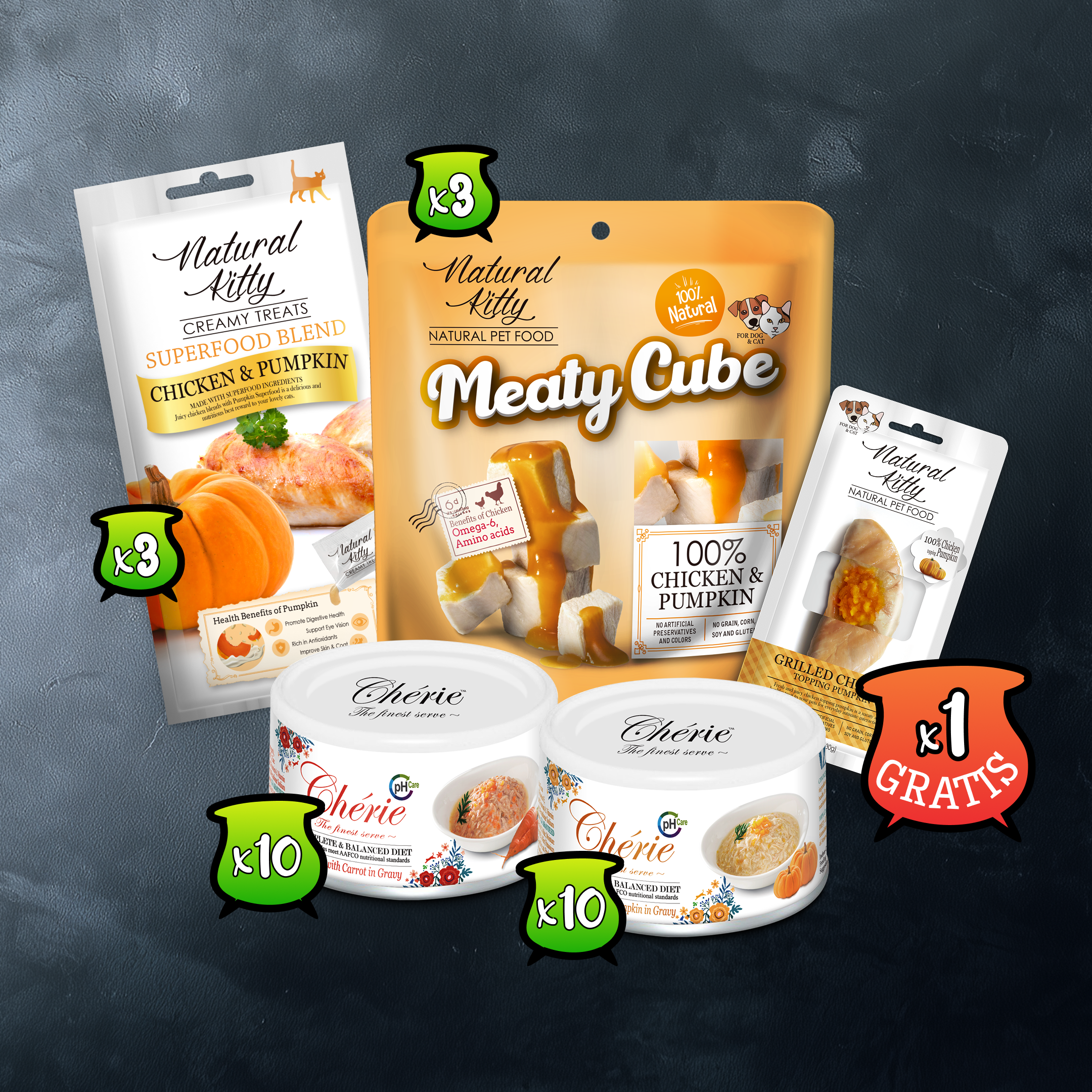 Delicate Pumpkin Menu - Limited Halloween Edition