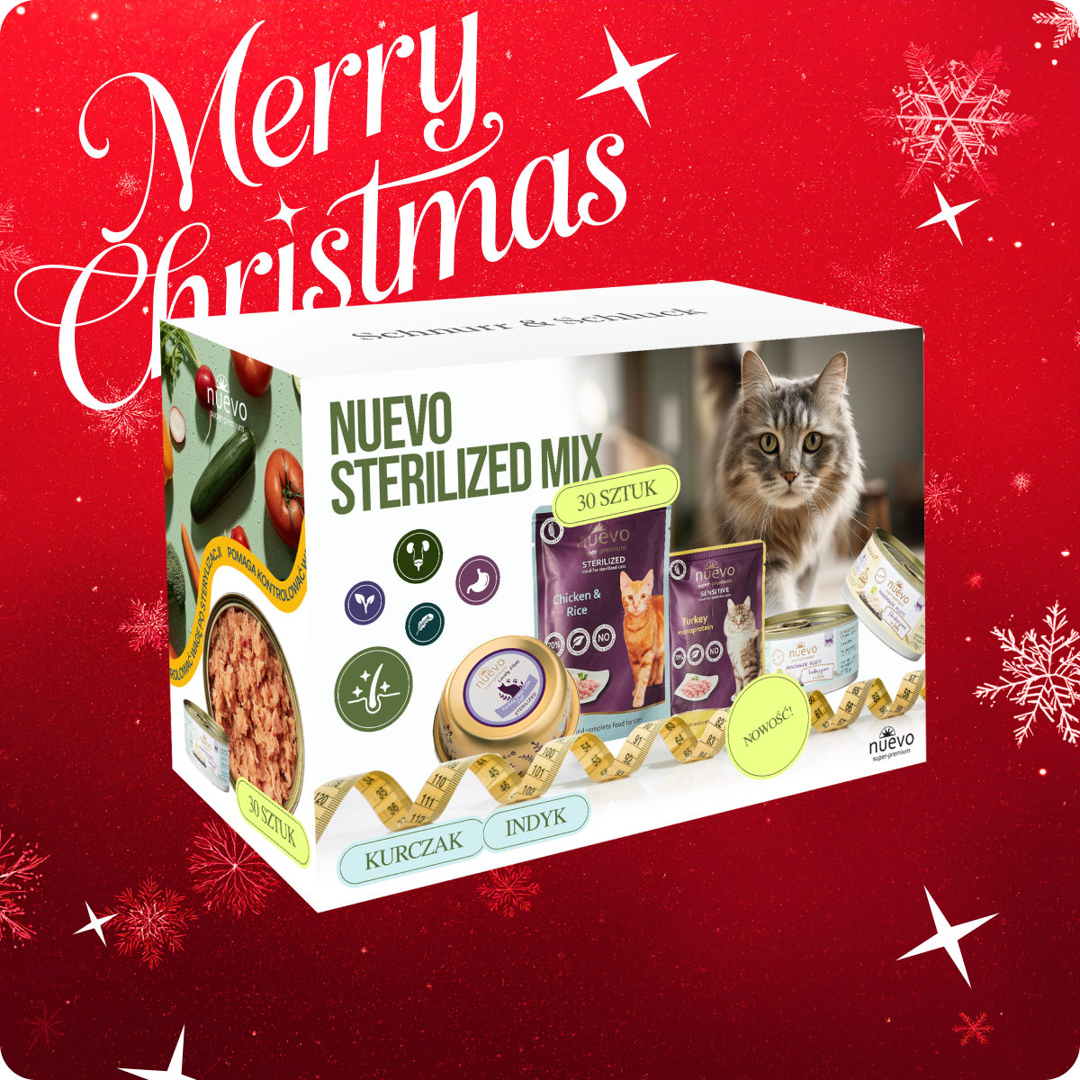 Nuevo Sterilized Mix | dla kotów sterylizowanych