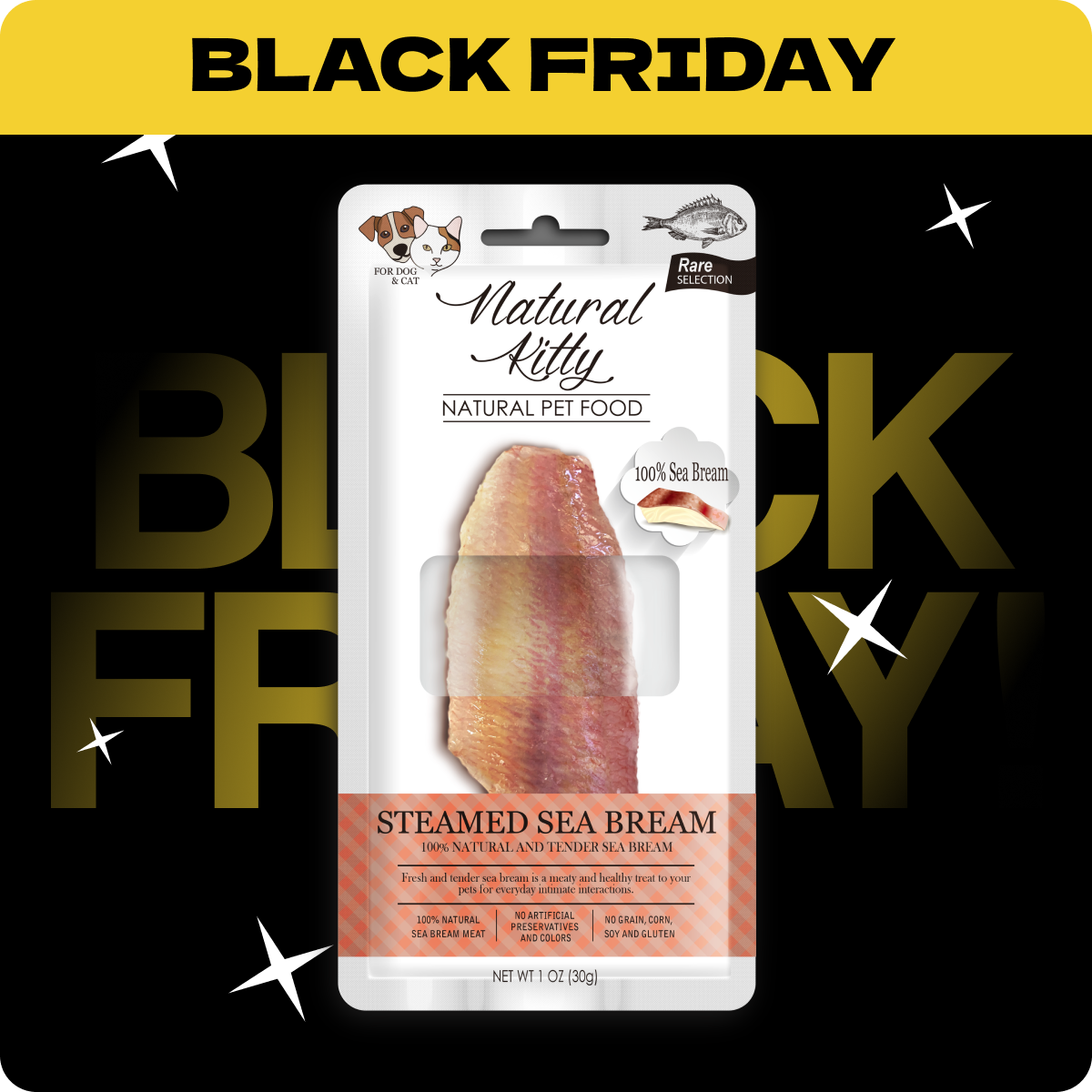 Natural Kitty Filet Przysmak Dorada Na Parze | Rabat