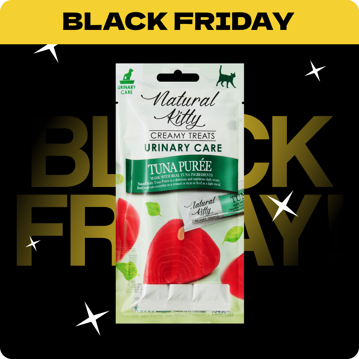 Natural Kitty Purée z tuńczyka (pielęgnacja dróg moczowych) | Rabat