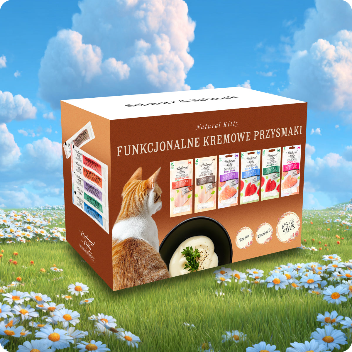 Natural Kitty Functional Creamy Treats | Przysmaki dla Kotów