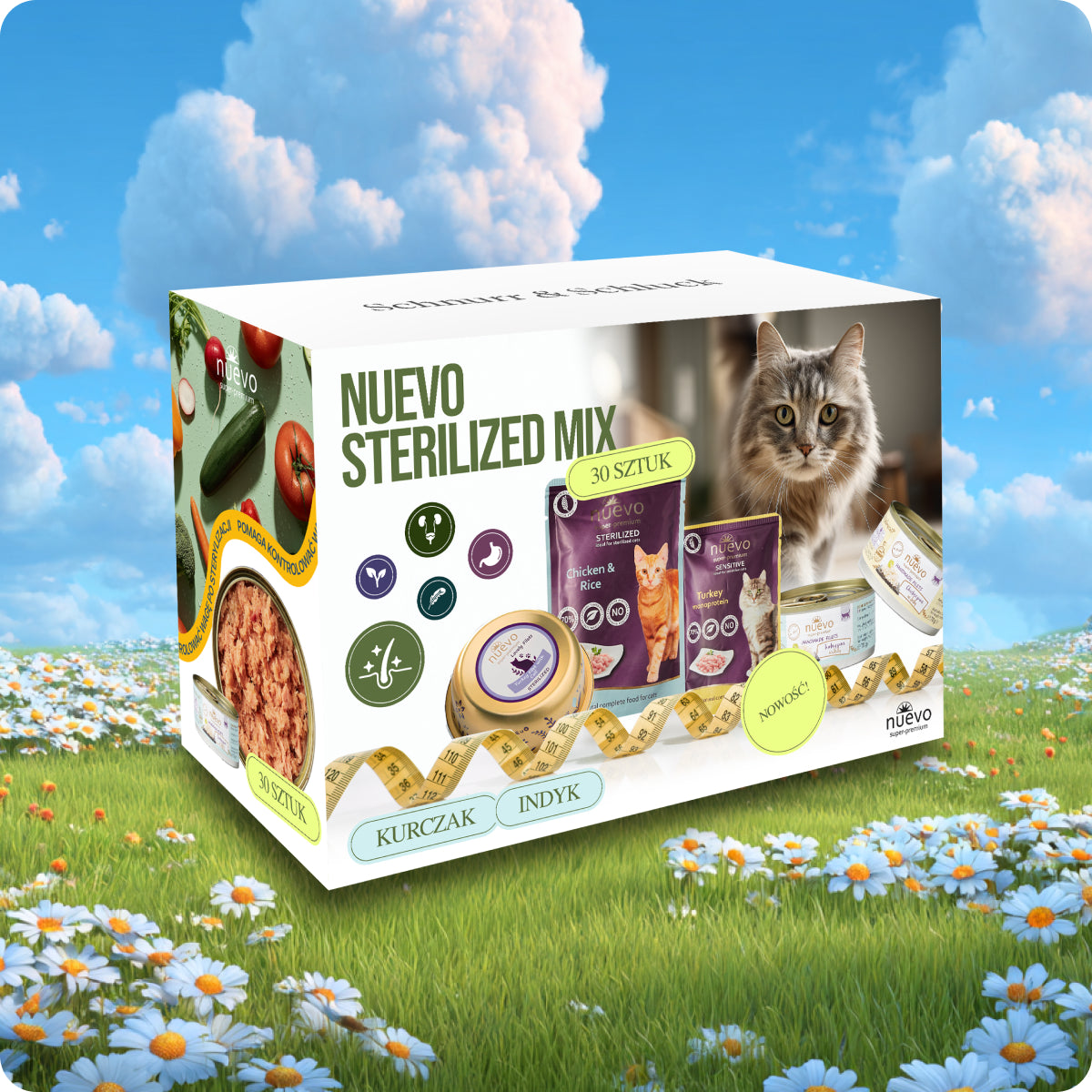 Nuevo Sterilized Mix | dla kotów sterylizowanych
