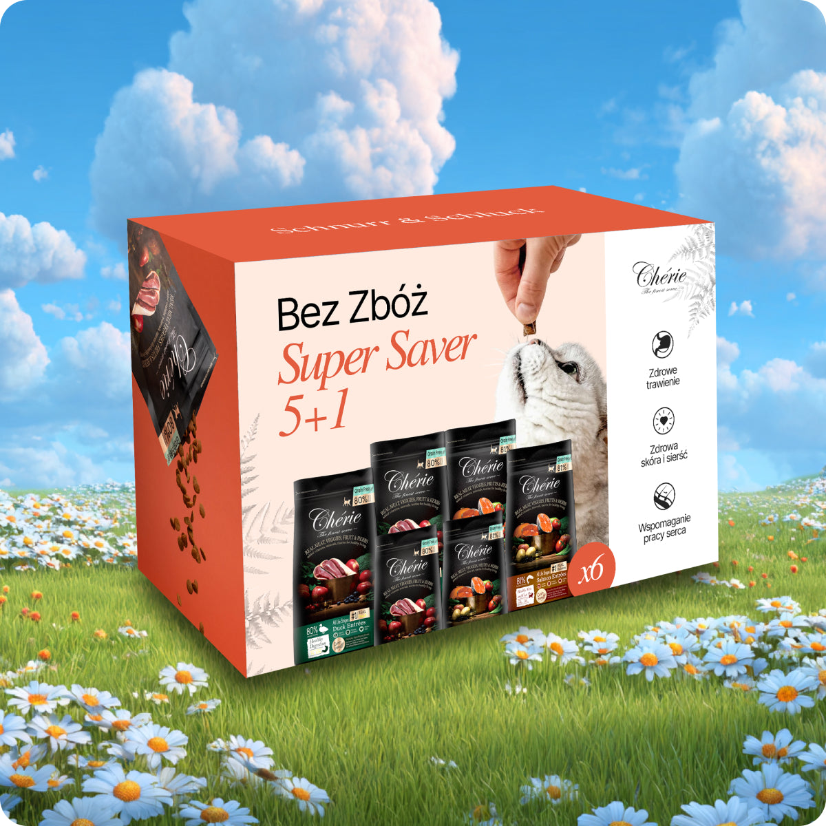 Zestaw | Sucha karma dla kotów sterylizowanych