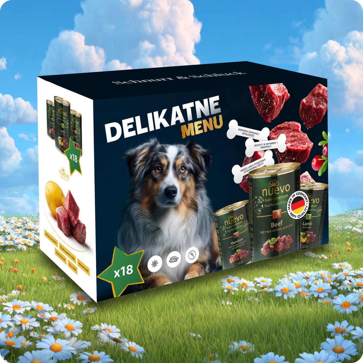 nuevo Delikatne Menu