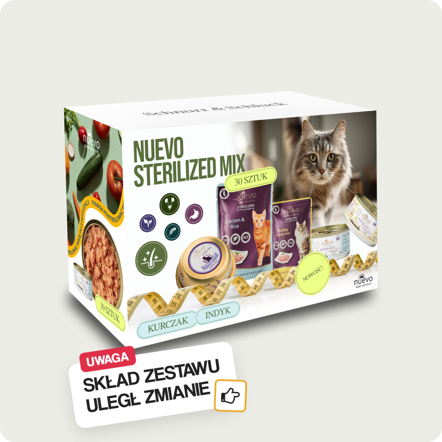 Nuevo Sterilized Mix | dla kotów sterylizowanych