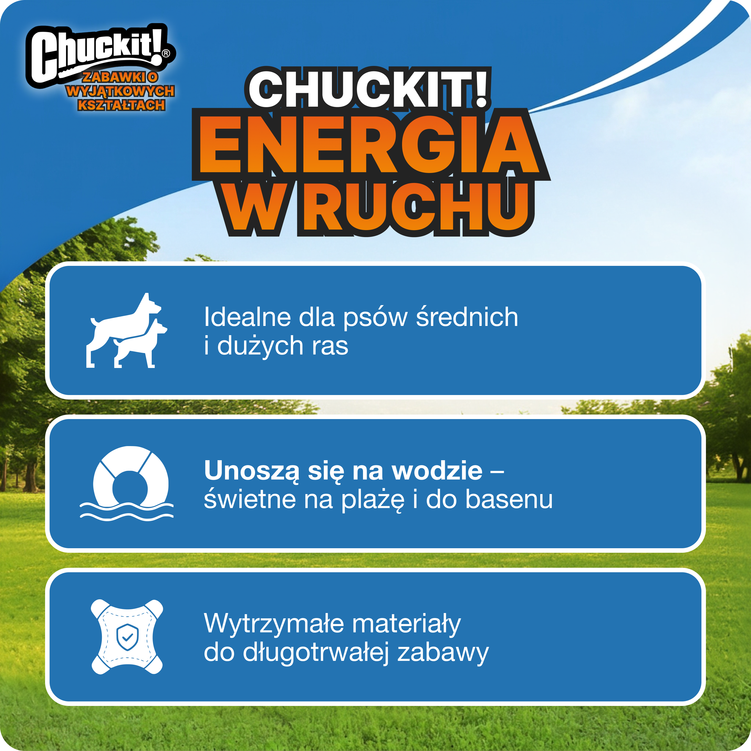 Chuckit! Energia w Ruchu