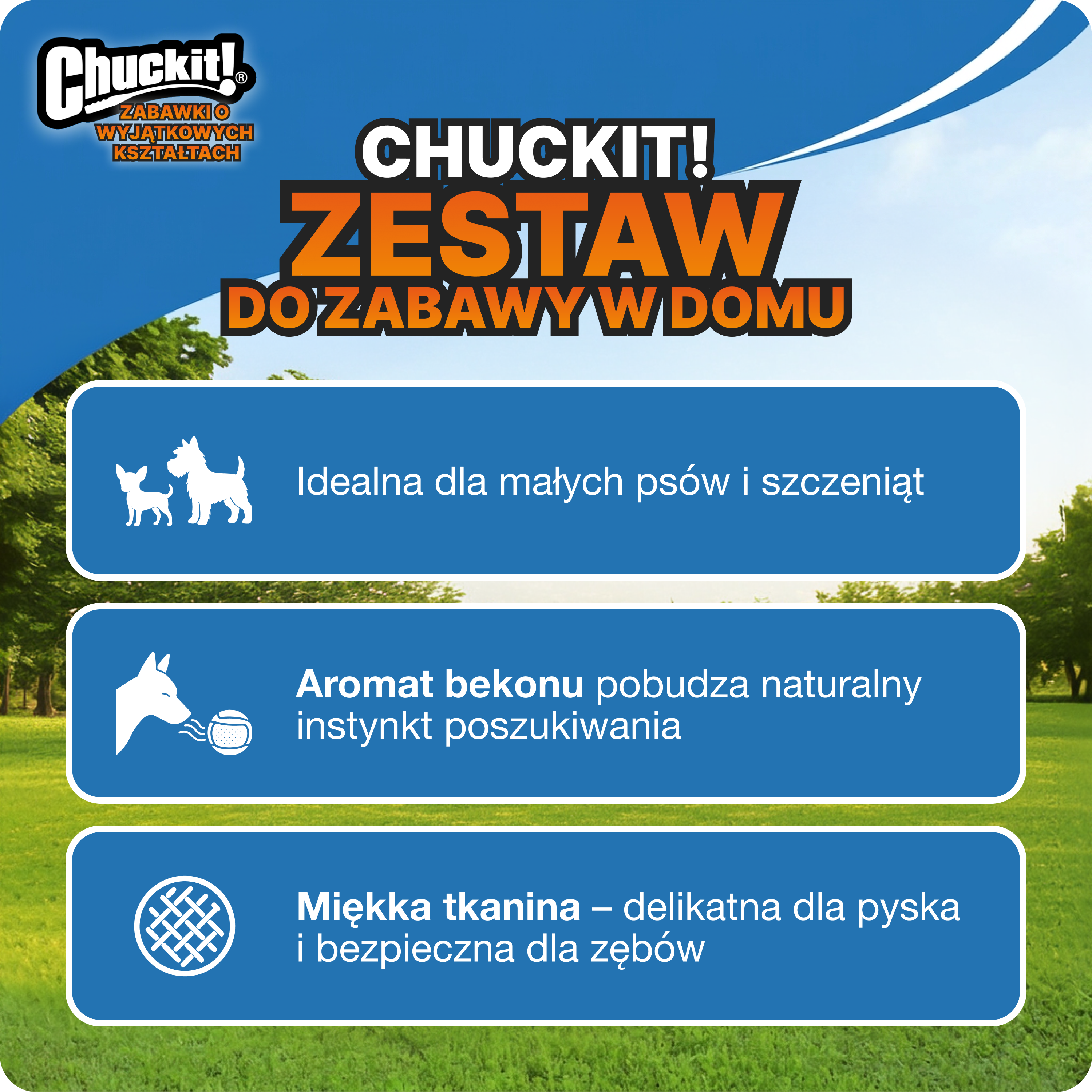 Chuckit! Zestaw do Zabawy w Domu