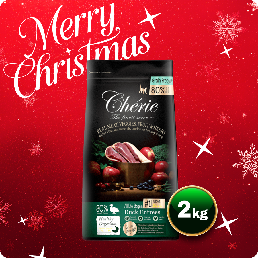 Chérie Sucha Karma Kaczka Entrées 2kg. | Formuła Bezzbożowa