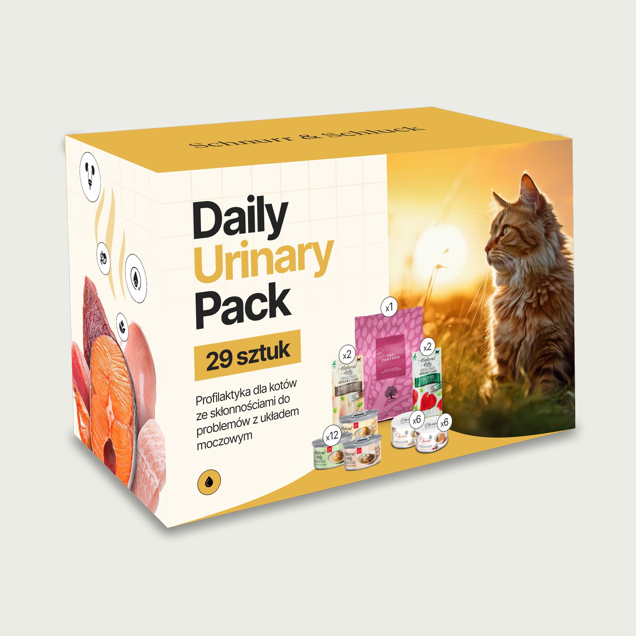 Daily Urinary Pack | codzienna profilaktyka zdrowia układu moczowego + Gratis  Filet Tilapia