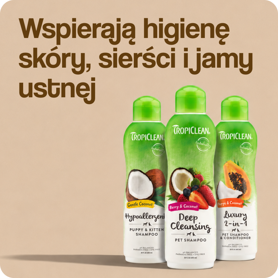 Tropiclean dla kotów