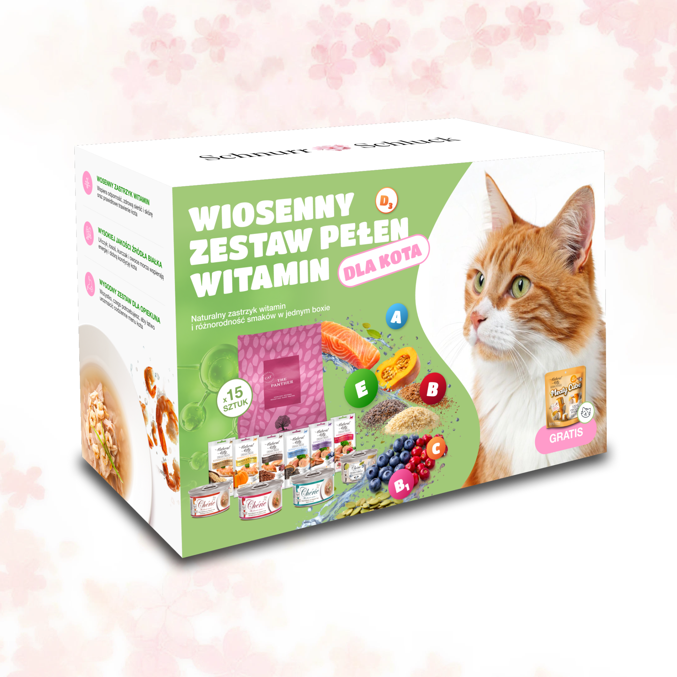 Wiosenny zestaw pełen witamin dla Kota
