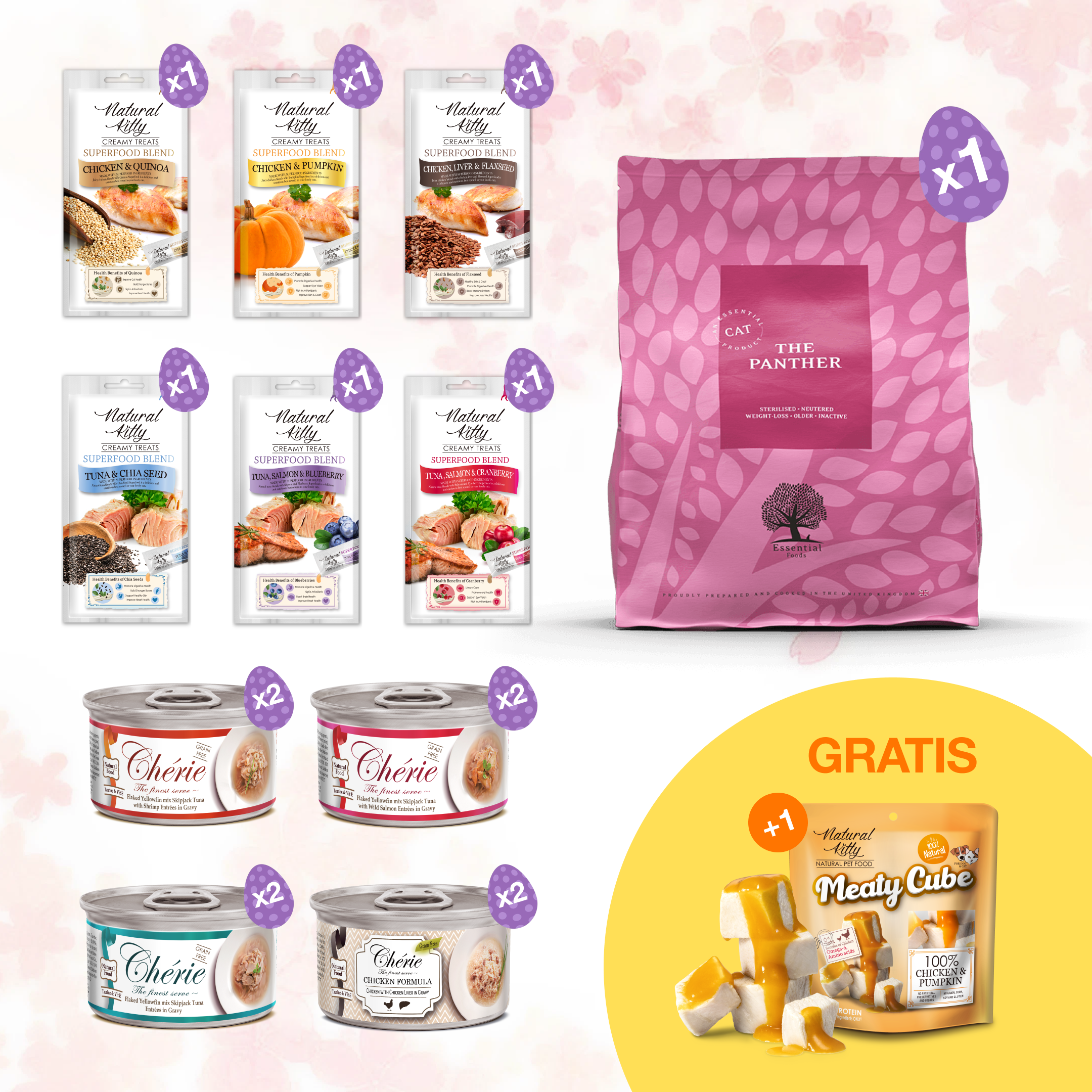 Wiosenny zestaw pełen witamin dla Kota